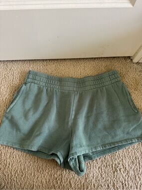 Z-Supply Women’s Casual Elastic-Waist Green Shorts